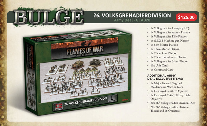 Volksgrenadier (Winter) Army Deal