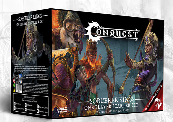 [PRE-ORDER] Sorcerer Kings: Conquest 2025 Supercharged Starter Set