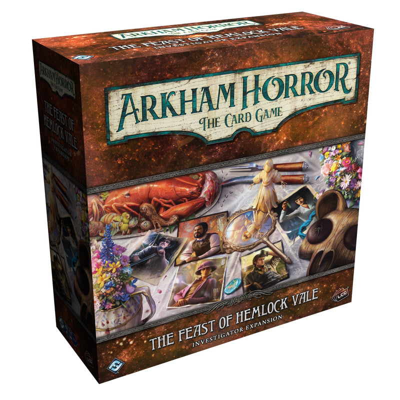 ARKHAM HORROR LCG THE FEAST OF HEMLOCK VALE INVESTIGATOR EXPANSION EN