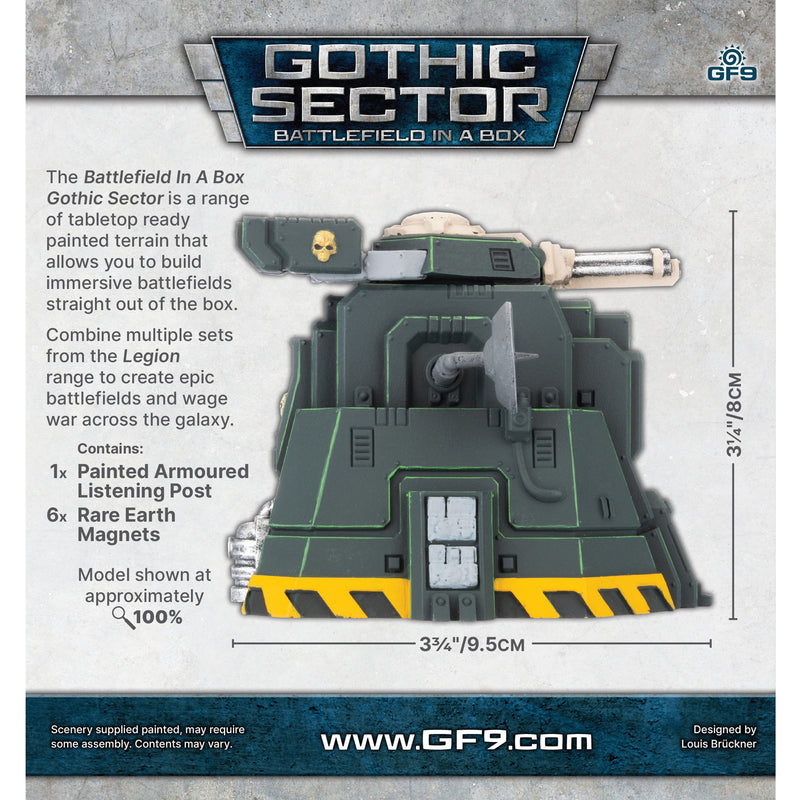 Gothic Sector: Legion Armoured Listening Post (x1)