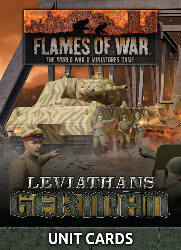 Late War Leviathans: German Unit Cards (41x Cards) - Limited Edition