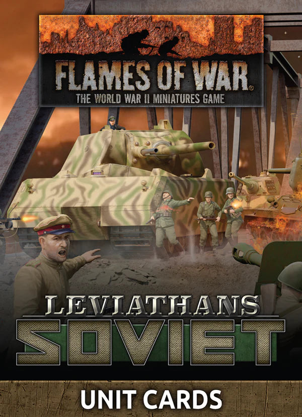 Late War Leviathans: Soviet Unit Cards (41x Cards) - Limited Edition