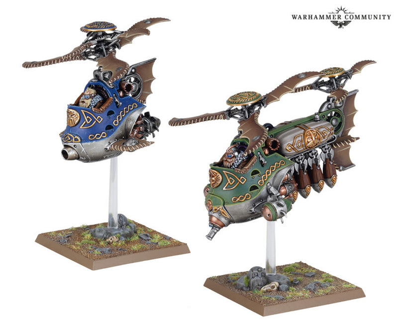 DWARFEN M/H: GYROCOPTERS & GYROBOMBERS