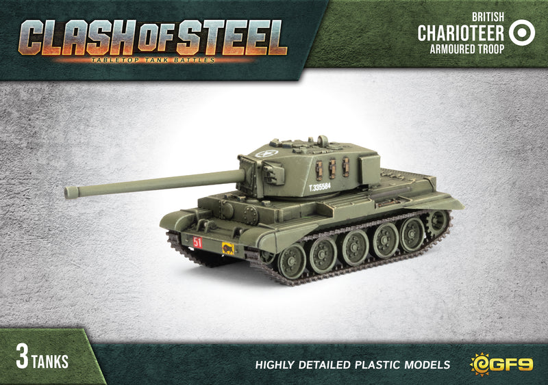 Charioteer Medium Tank Troop (x3 Plastic)