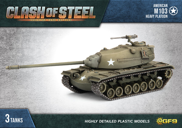 M103 Heavy Tank Platoon (x3 Plastic)