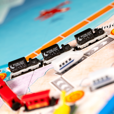 Ticket to Ride 20th Anniversary Deluxe Train Set Display