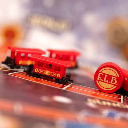 Ticket to Ride 20th Anniversary Deluxe Train Set Display