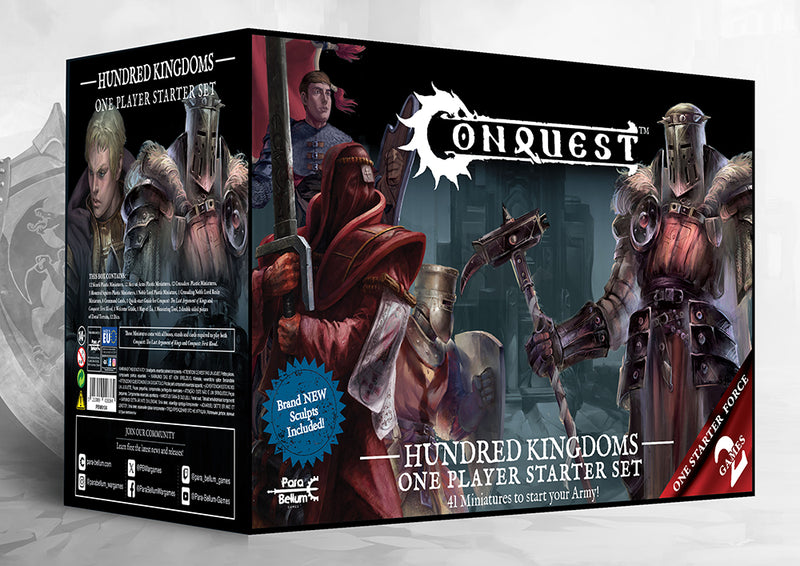 Hundred Kingdoms: Conquest Supercharged 1 Player Starter Set