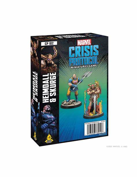 MARVEL CRISIS PROTOCOL HEIMDALL AND SKURGE EN