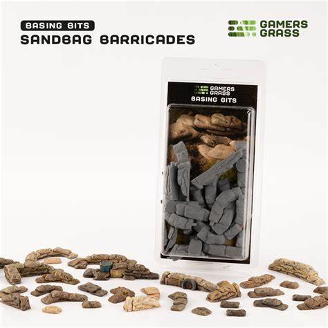 Basing Bits - Sandbag Barricades