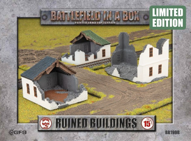 Ruins: Buildings (White/Grey - Limited Edition) (3x)