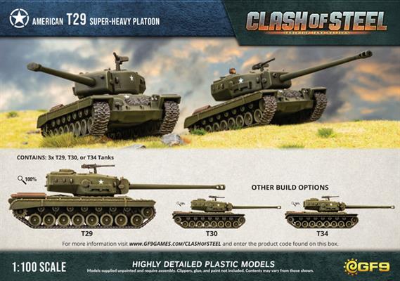 T29 Super-Heavy Platoon (x3 Plastic)