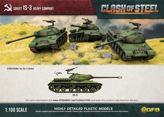 IS-3 Heavy Company (x5 Plastic)