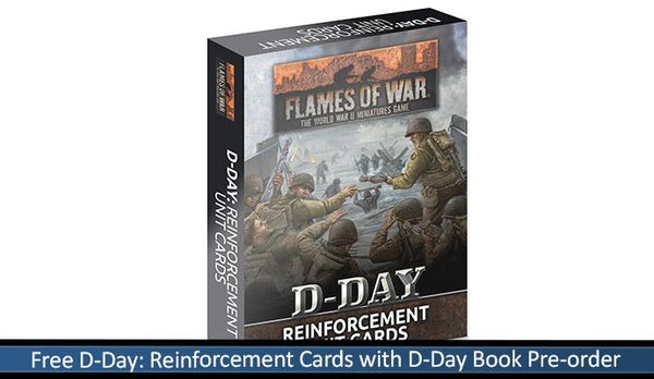 FW275U D-Day: Reinforcement Unit Cards