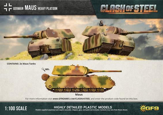 Maus Heavy Platoon (x2 Plastic)