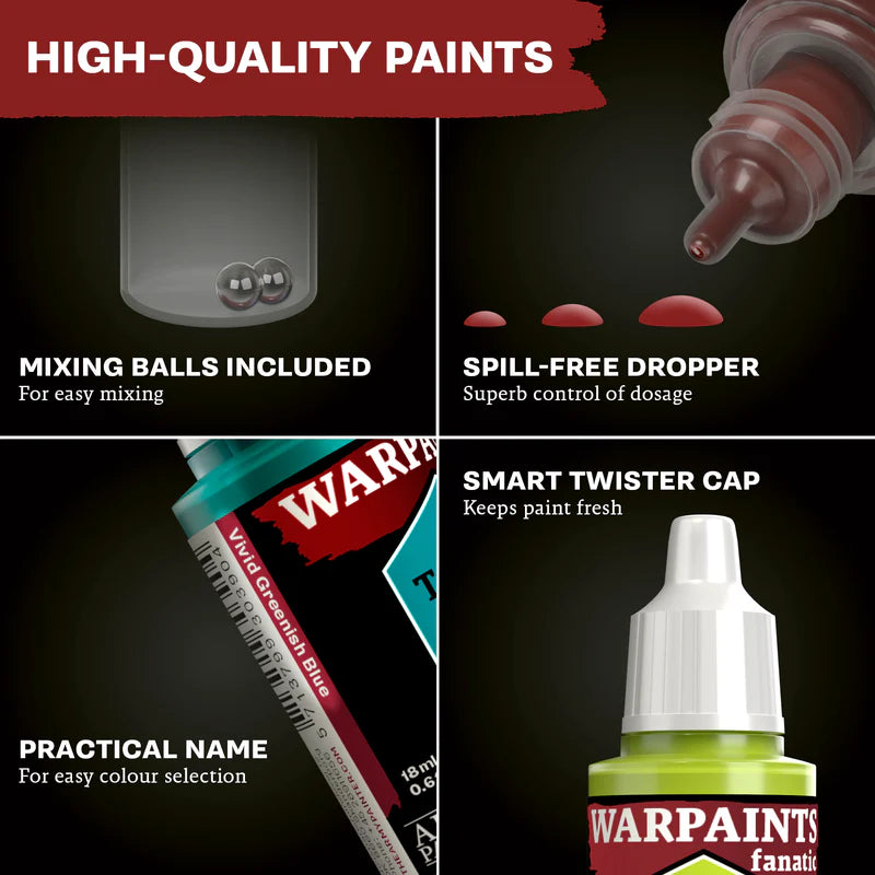 Warpaints Fanatic: Wargamers Paint Set - Combo