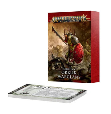 WARSCROLL CARDS: ORRUK WARCLANS (ENG)