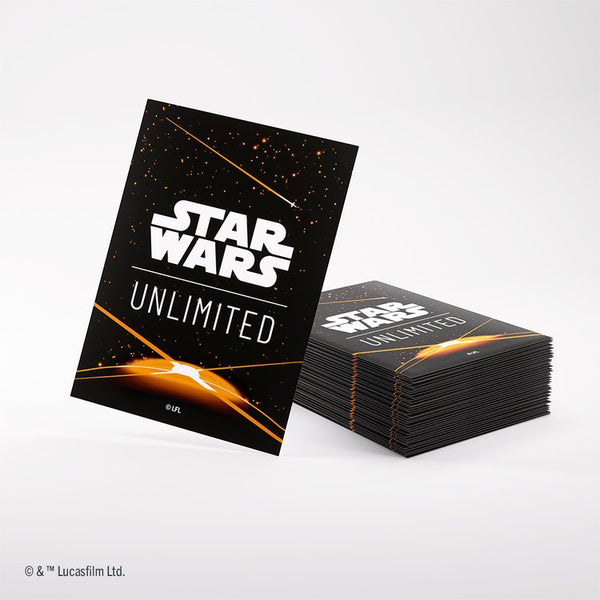 [PRE-ORDER] STAR WARS: UNLIMITED ART SLEEVES - CARD BACK ORANGE