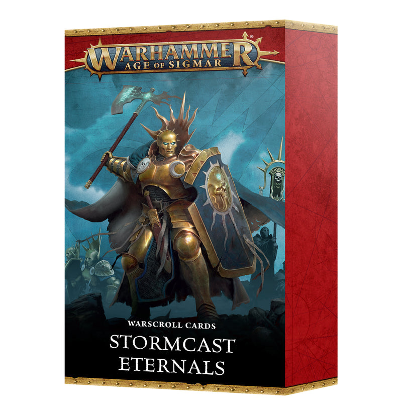 WARSCROLL CARDS: STORMCAST ETERNALS ENG