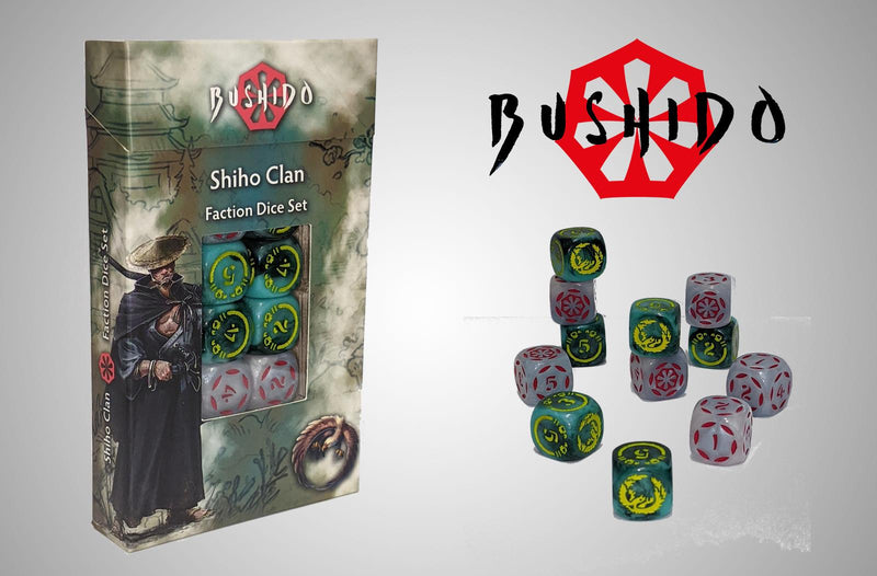 Shiho Clan Faction Dice Set