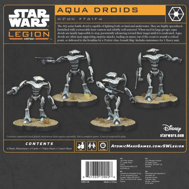 Star Wars Legion Aqua Droids