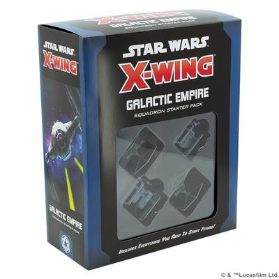 STAR WARS X-WING GALACTIC EMPIRE SQUADRON STARTER  PACK EN