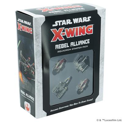 STAR WARS X-WING REBEL ALLIANCE SQUADRON STARTER  PACK EN