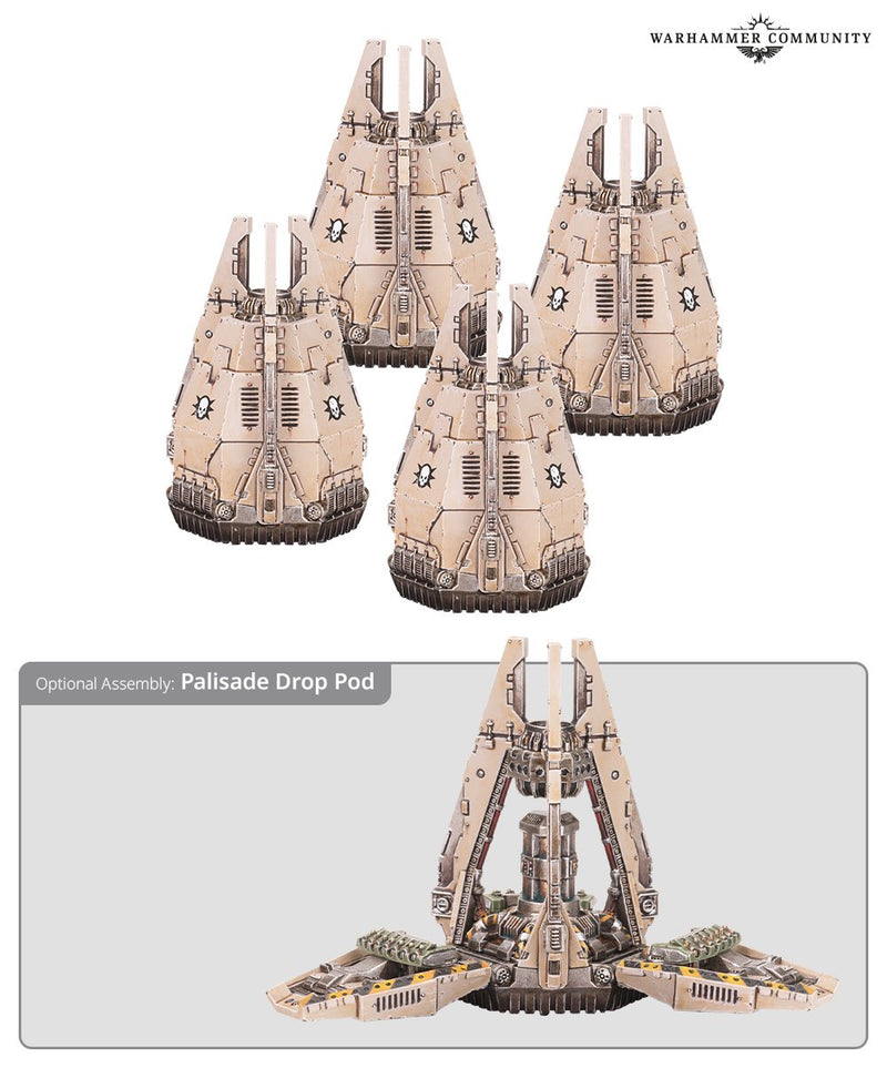 LEGIONS IMPERIALIS:DREADNOUGHT DROP PODS