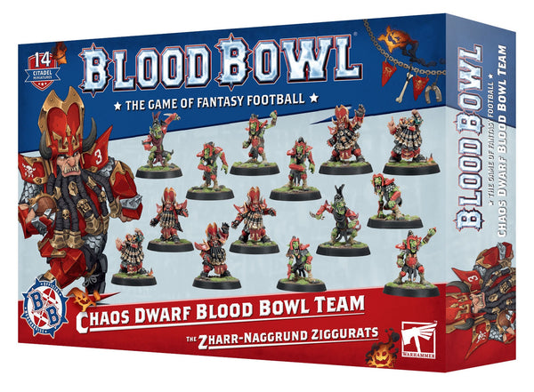 BLOOD BOWL: CHAOS DWARF TEAM