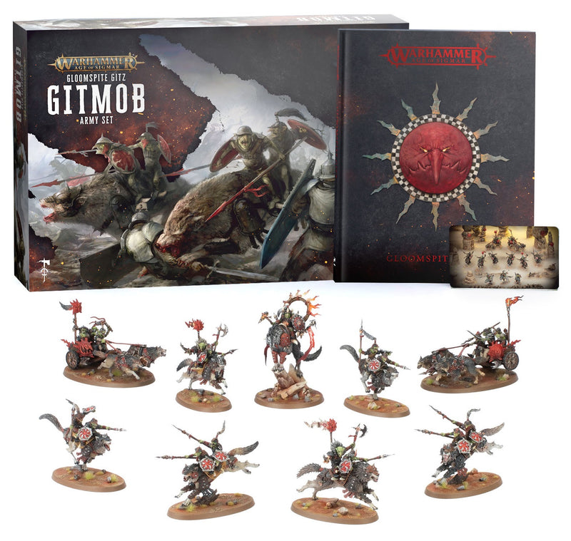 GLOOMSPITE GITZ: GITMOB ARMY SET (ENG)