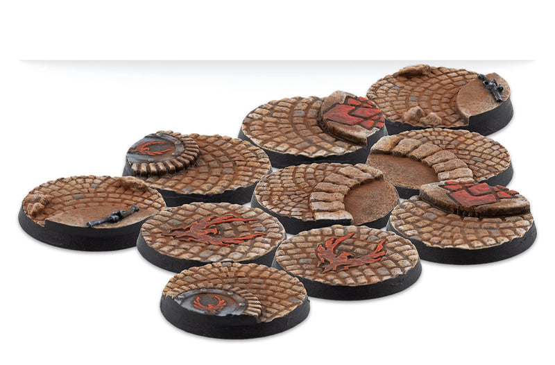 30mm Hegemony Scenery Bases, Alpha Series