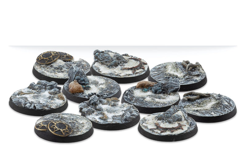 30mm Northern Tribes Scenery Bases, Alpha Series