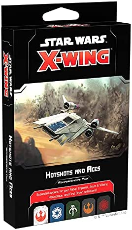 STAR WARS X-WING 2ND EDITION: HOTSHOTS AND ACES REINFORCEMENTS PACK EN