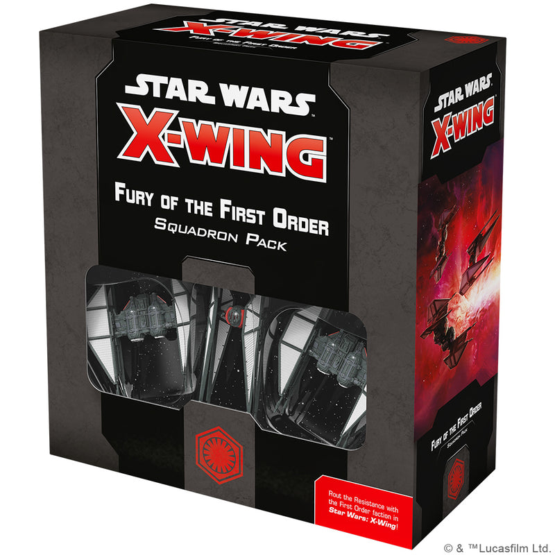 STAR WARS X-WING 2ND EDITION FURY OF THE FIRST ORDER SQUADRON PACK EN