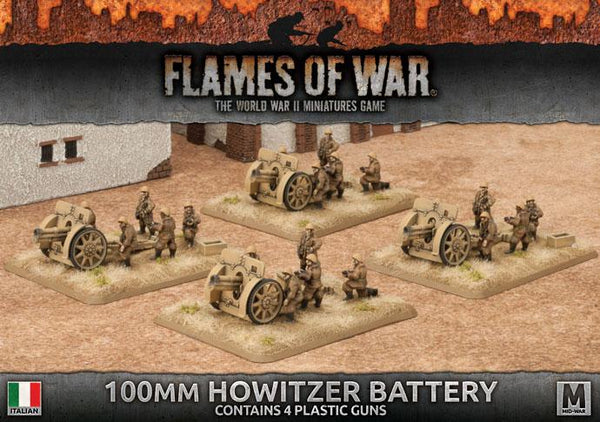 IBX12 100mm Howitzer Battery (Plastic) Battlefront- Blitz and Peaces