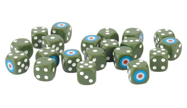 BR904 British LW Dice Set Battlefront- Blitz and Peaces