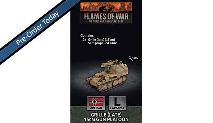 GE152 Grille (Late) (15cm) Gun Platoon (x2)