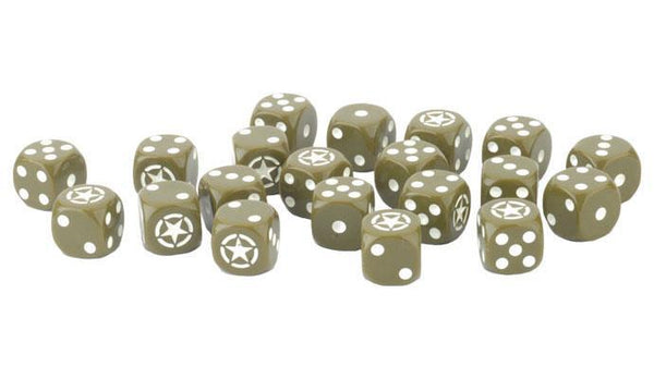 US906 American LW Dice Set Battlefront- Blitz and Peaces