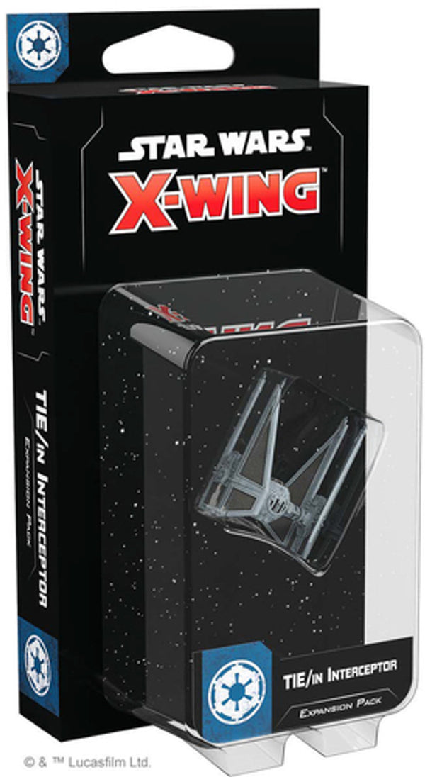 STAR WARS X-WING 2ND EDITION TIE IN INTERCEPTOR EXPANSION PACK EN