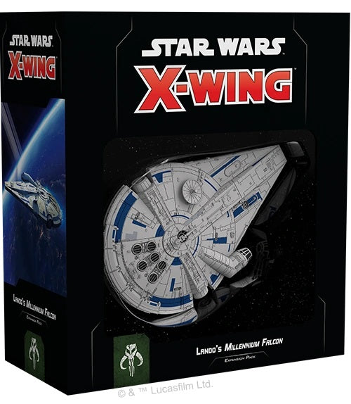 STAR WARS X-WING 2ND EDITION WAVE 1: LANDO'S MILLENNIUM FALCON EN