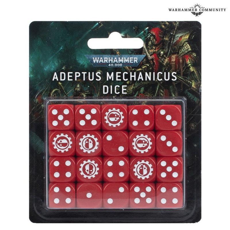 WARHAMMER 40000: ADEPTUS MECHANICUS DICE