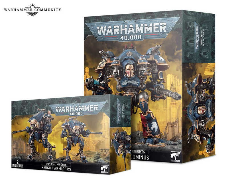 IMPERIAL KNIGHTS: KNIGHT ARMIGERS