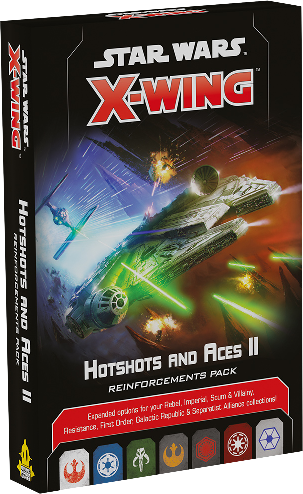 STAR WARS X-WING HOTSHOTS & ACES II REINFORCEMENTS PACK EN