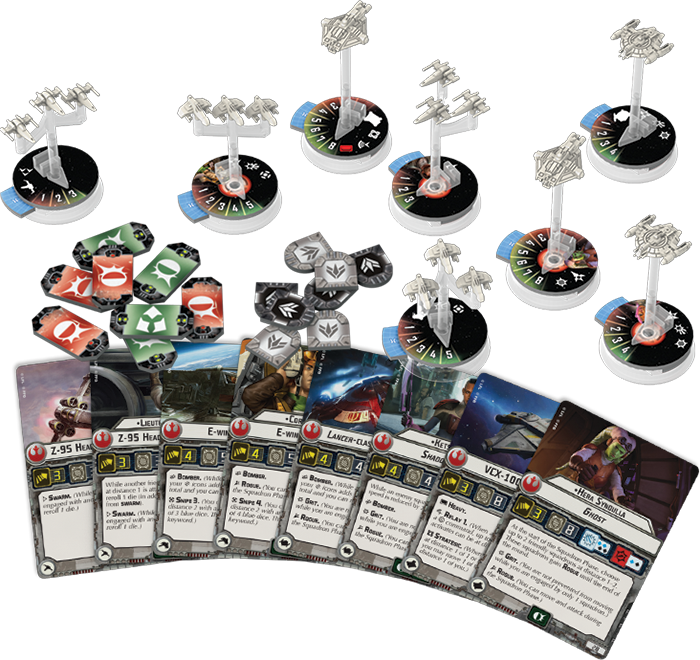 STAR WARS ARMADA REBEL FIGHTER SQUADRONS II EXPANSION PACK EN