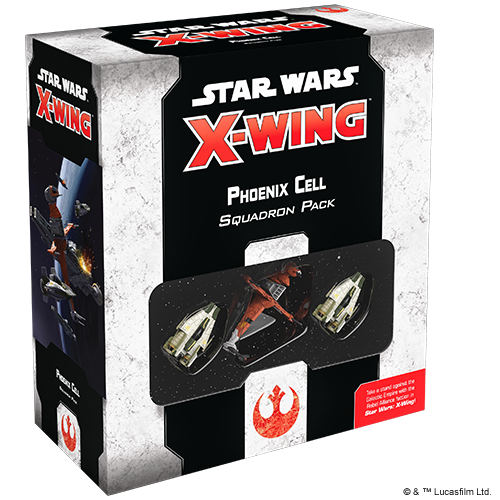 STAR WARS X-WING 2ND EDITION PHOENIX CELL SQUADRON PACK EN