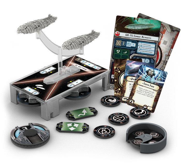 STAR WARS ARMADA REBEL TRANSPORTS EXPANSION PACK EN