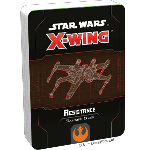 STAR WARS X-WING 2ND EDITION RESISTANCE DAMAGE DECK EN