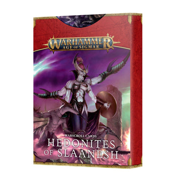 W/S CARDS: HEDONITES OF SLAANESH (ENG)